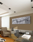 TV/ソファー/階段のための現代 PU の装飾的な 3D 壁パネル