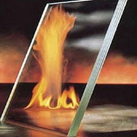 Fire resistant glass panel with CCC CE&amp;BV