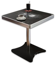 多接触コーヒー テーブル/WEB ベースのデジタル表記の容量性タッチスクリーン